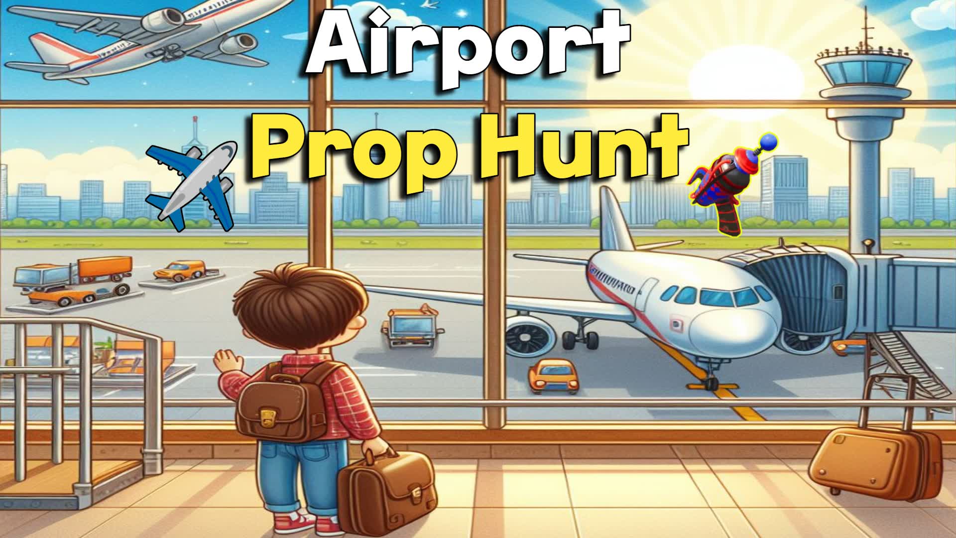 Airport Prop Hunt✈ — Fortnite Creative map