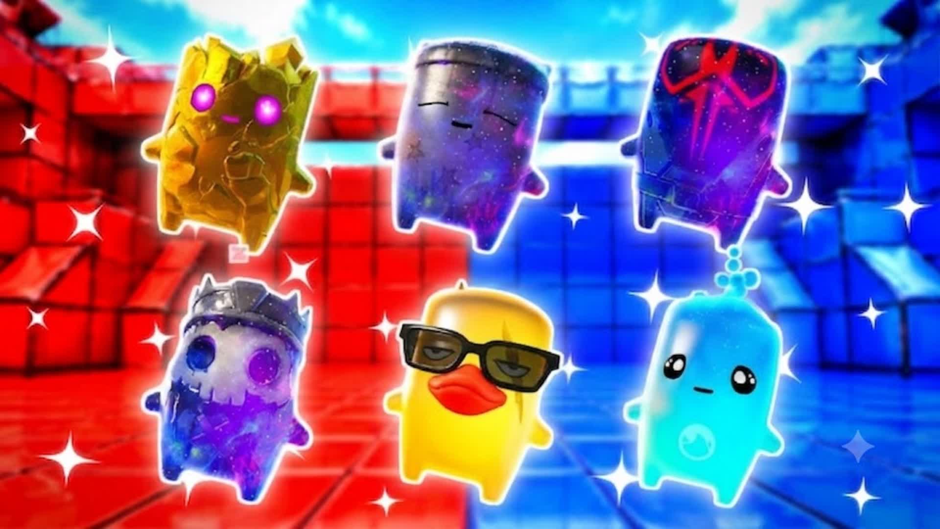 RED VS BLUE JD π΄π΅ β Fortnite Creative map