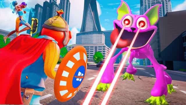 HERO CITY ๐ฅ BOSS FIGHT โ Fortnite Creative map
