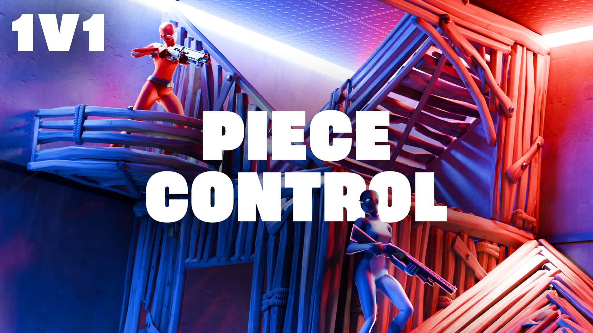 INFINITE PIECE CONTROL🔴🔵 1v1 — Fortnite Creative map