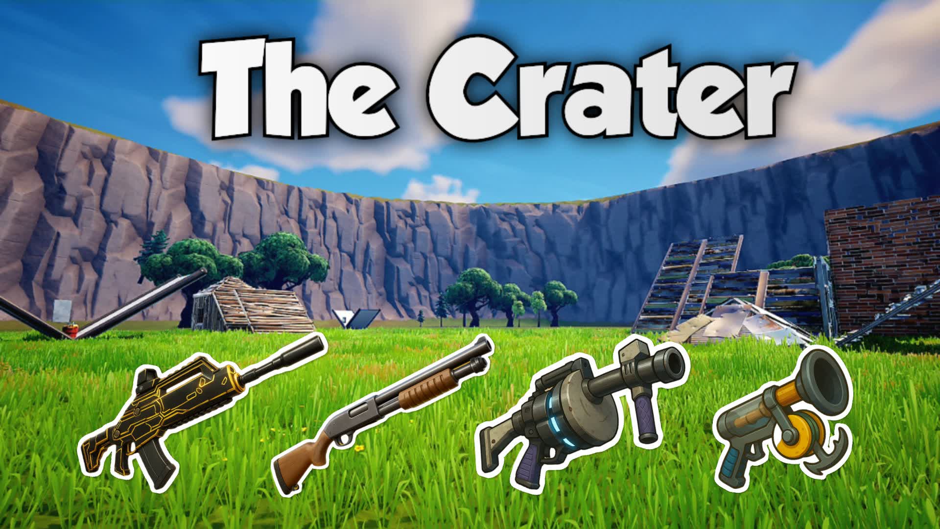 The Crater - Free For All β Fortnite Creative map