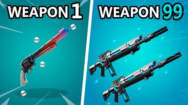 βEXOTIC WINTER GUN GAMEπ« β Fortnite Creative map
