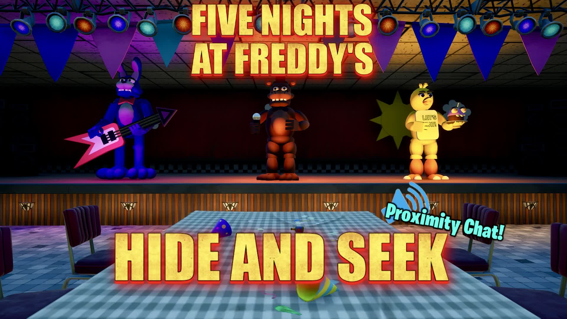 FNAF hide and seek — Fortnite Creative map
