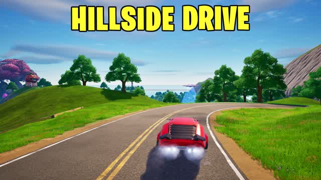 HILLSIDE DRIVE🌄 — Fortnite Creative map