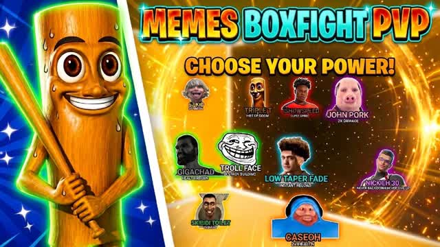 Memes Box Fight FFA โ Fortnite Creative map
