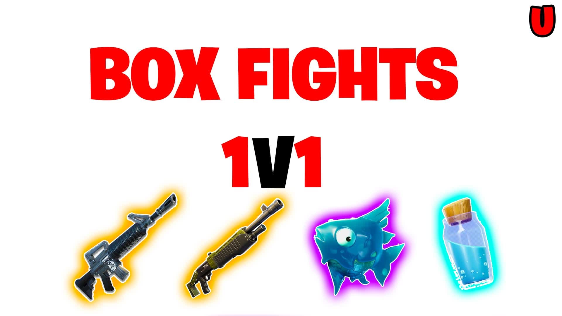 1V1 BOX FIGHTS β Fortnite Creative map