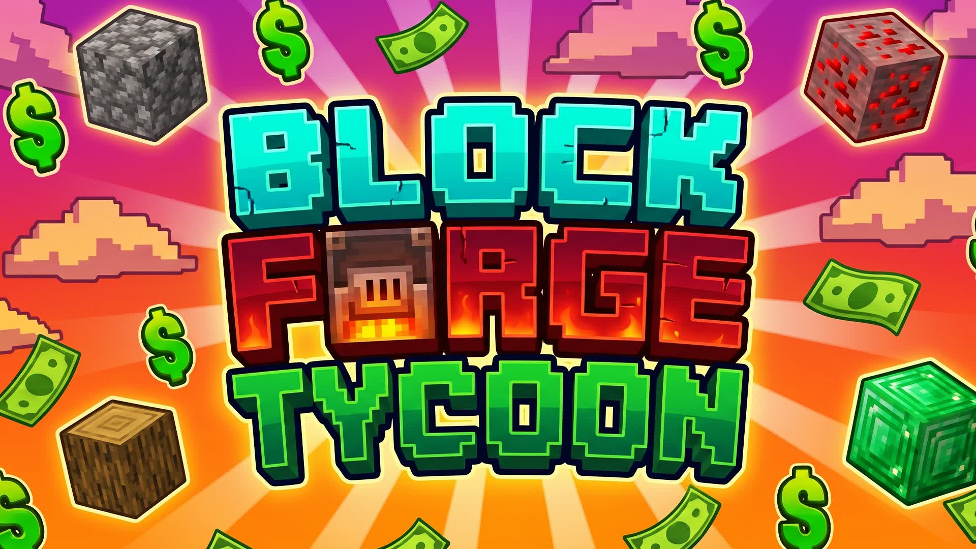 BLOCK FORGE TYCOON โ Fortnite Creative map