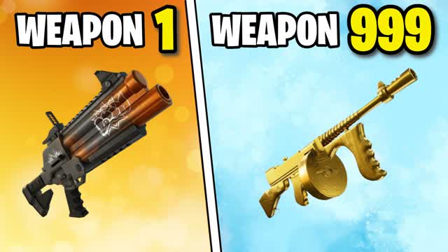 🔫One Shot Island🔫 Gun Game — Fortnite Creative map