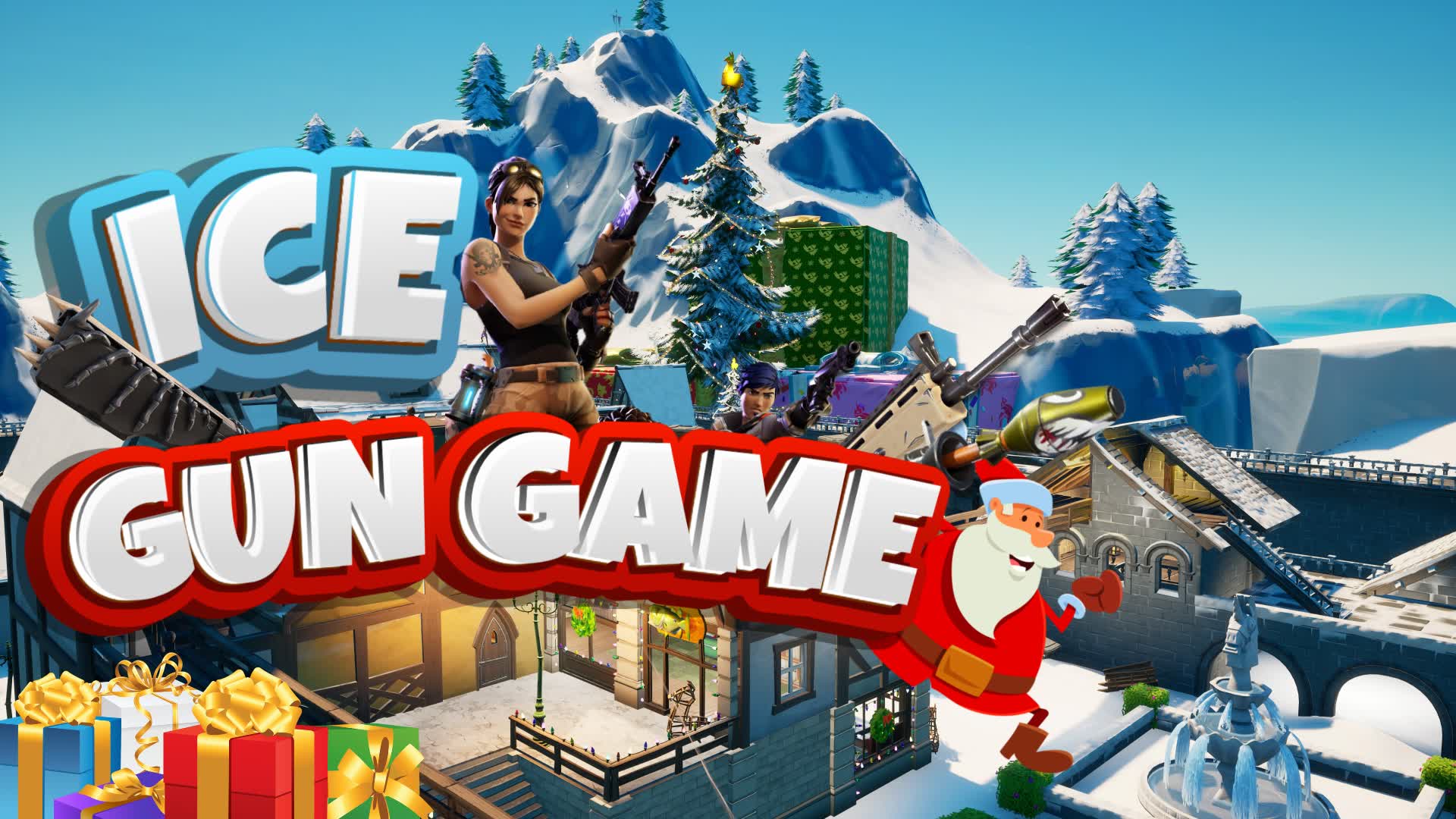 ICE Gun Game — Fortnite Creative map