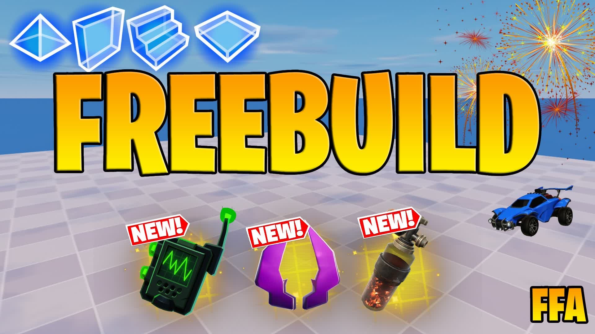 Freebuild FFA — Fortnite Creative map