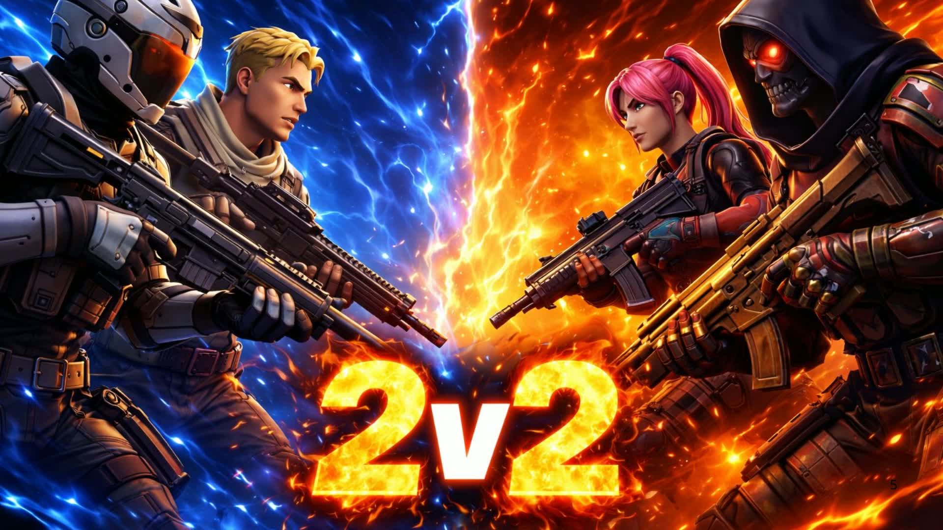 1v1 2v2 — Fortnite Creative map