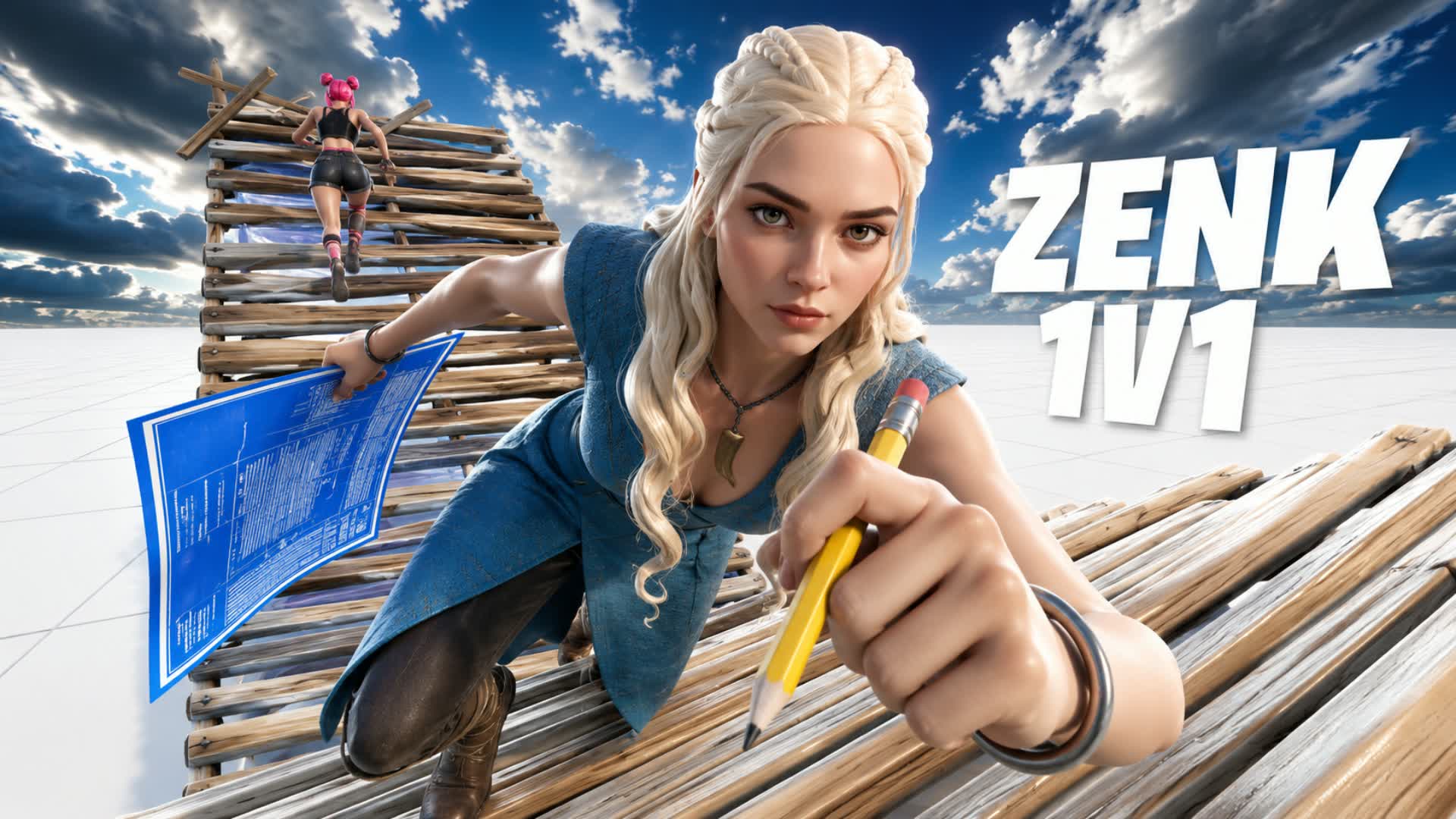 Zenk 1v1 Map (200 Pumps) — Fortnite Creative map