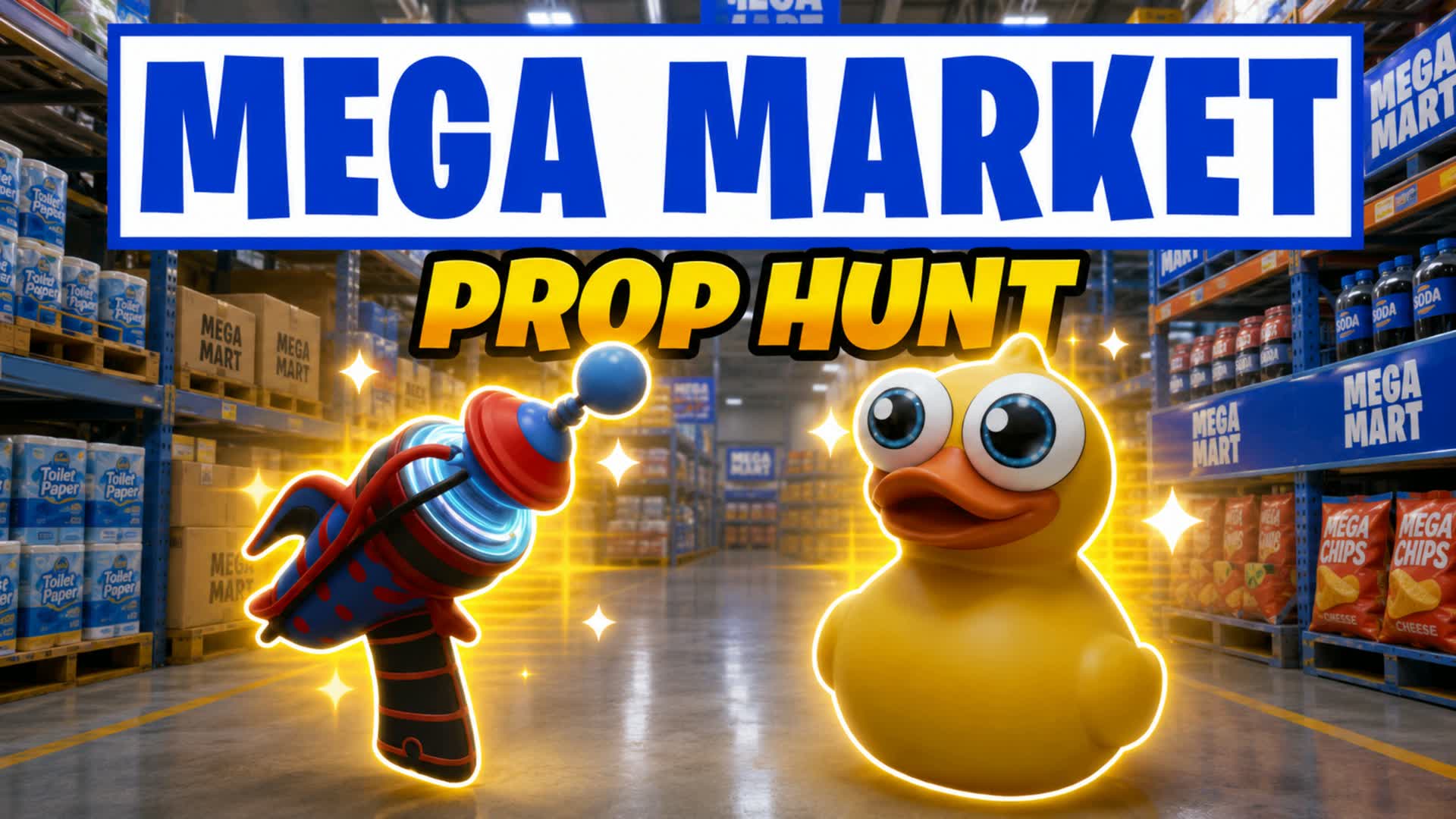 Mega Market Prop Hunt⛽ — Fortnite Creative map
