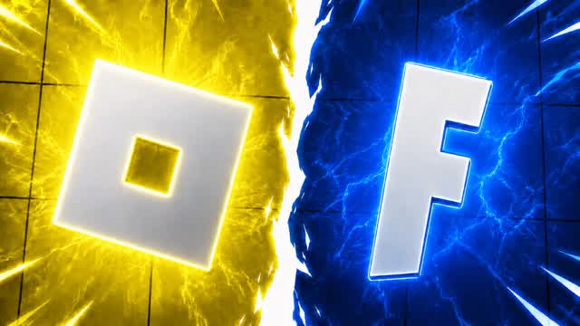 BLUE VS RED CHAOS 🔵🔴 — Fortnite Creative map