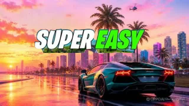 SUPER EASY DRIVING UP 🌴🌴🌴 — Fortnite Creative map