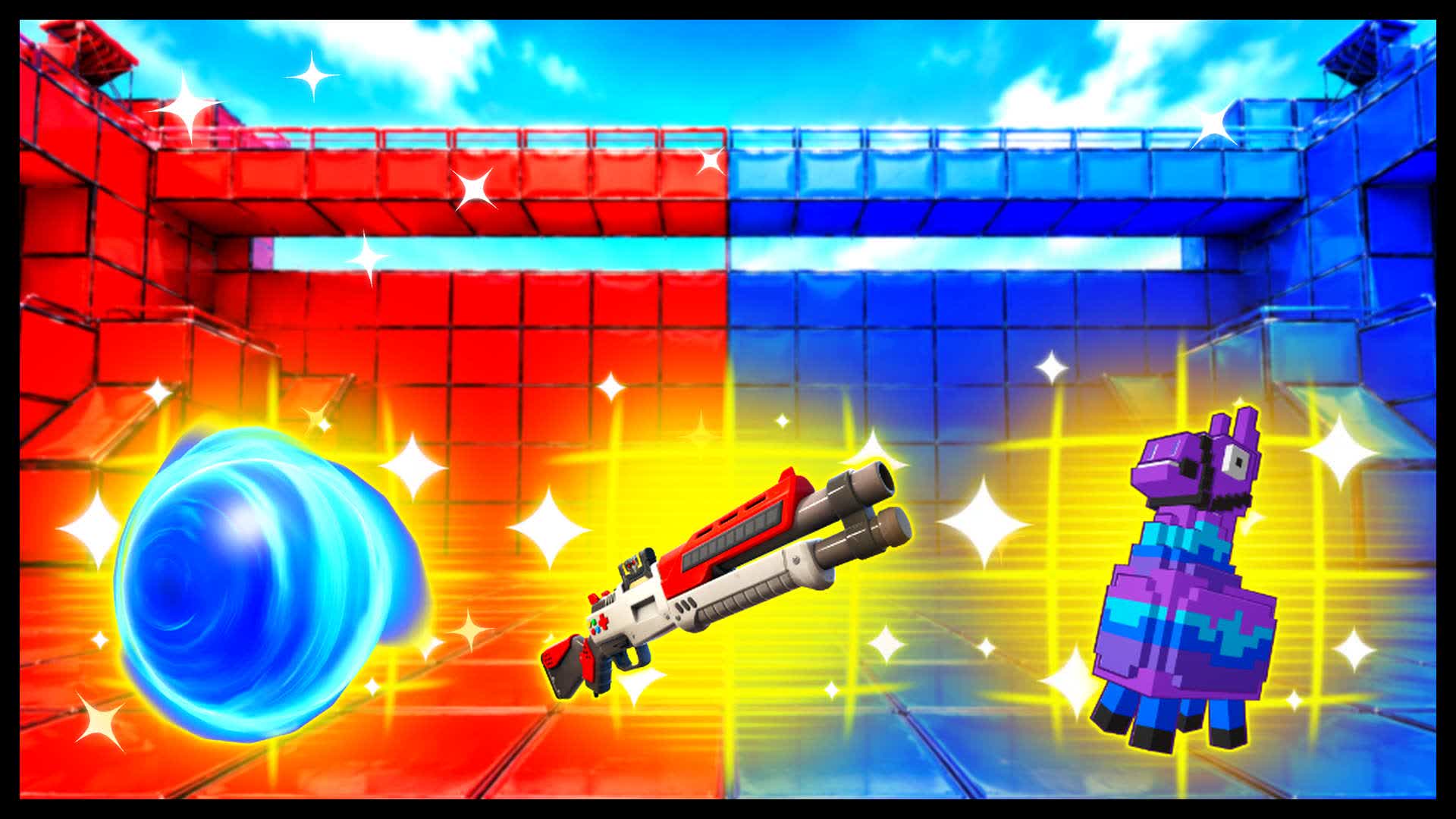 RED VS BLUE PATIENT PURSUIT π΄π΅ β Fortnite Creative map