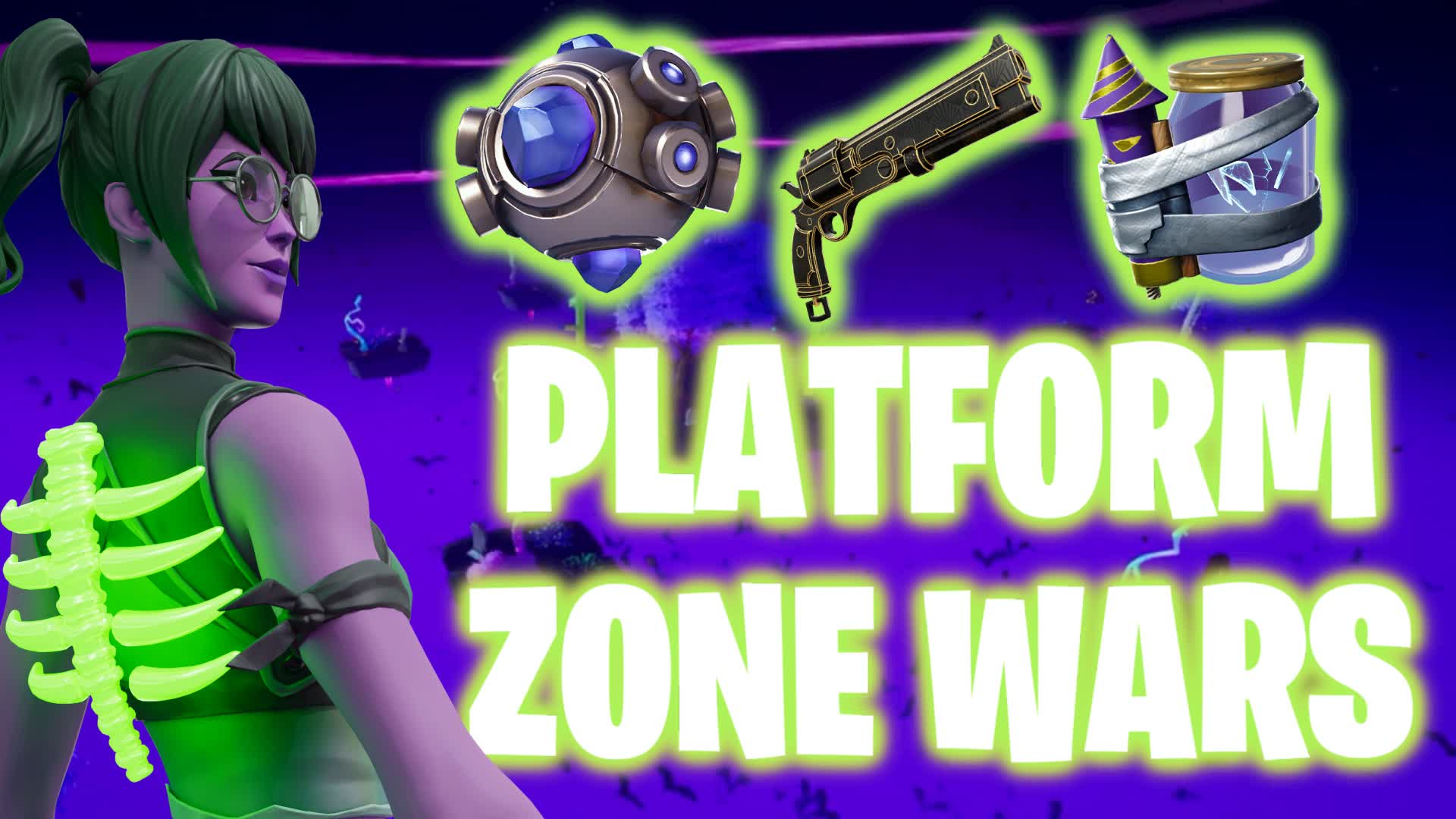 Platform Zone Wars — Fortnite Creative map