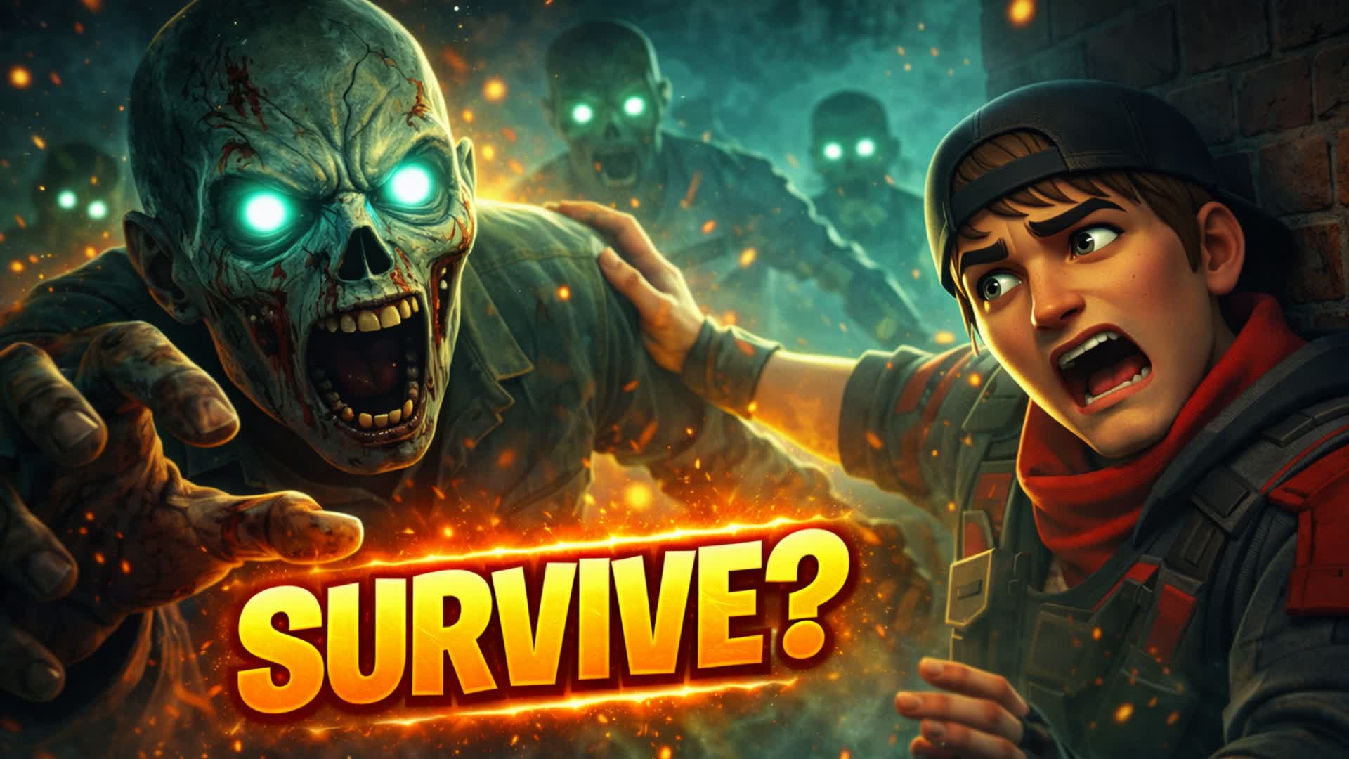 Zombie Survival — Fortnite Creative map