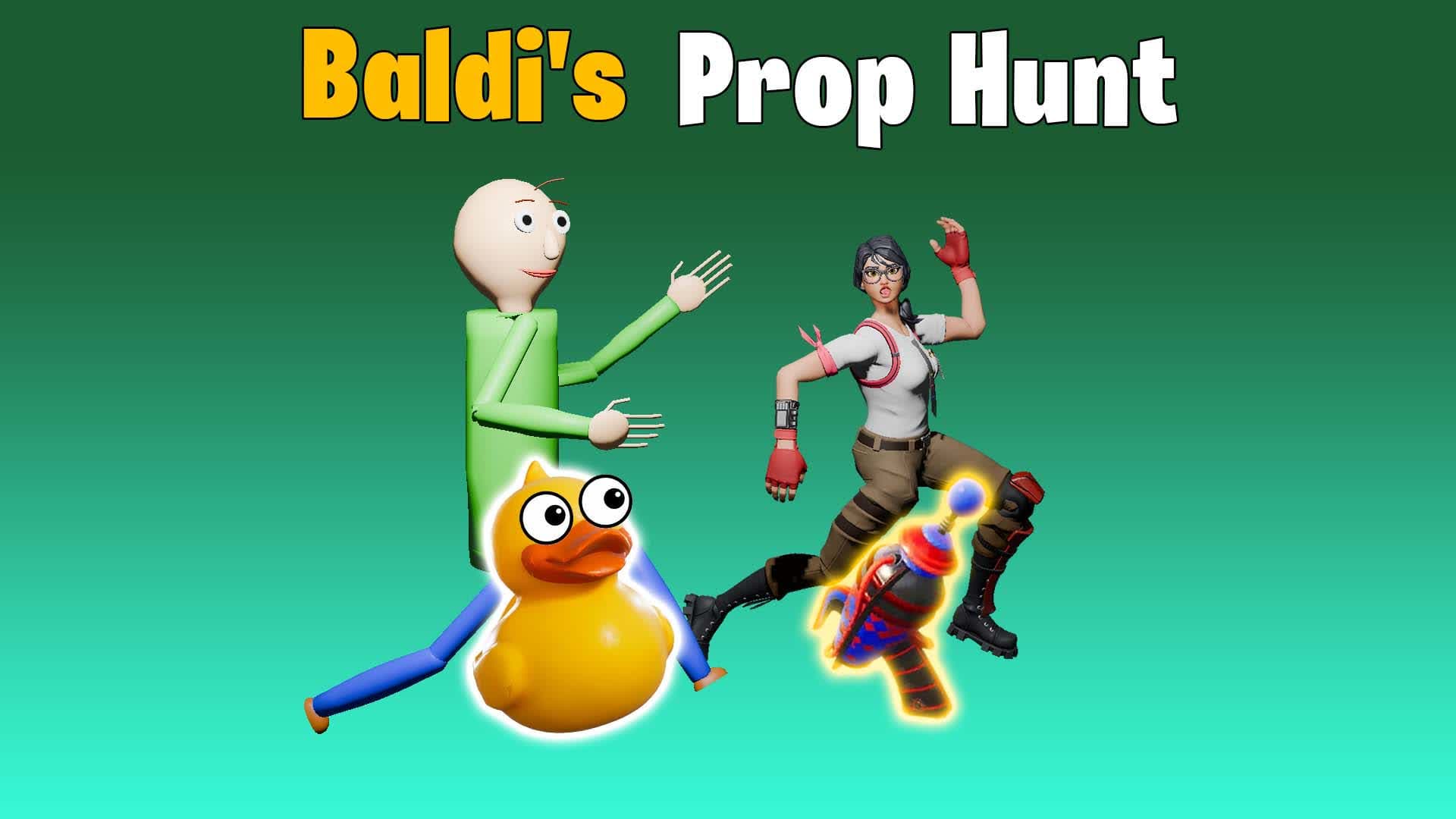 Baldi's Prop Hunt — Fortnite Creative map