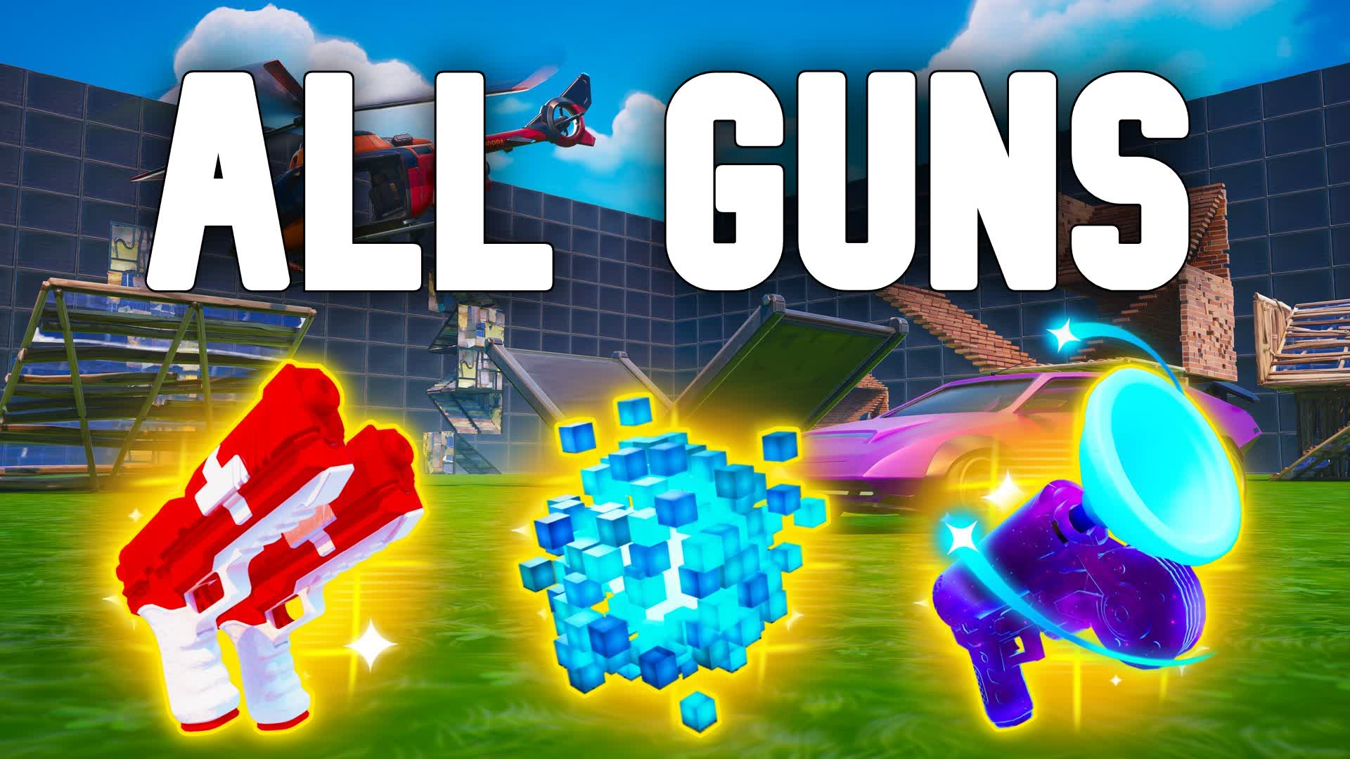RANDOM GUNS - FFA — Fortnite Creative map