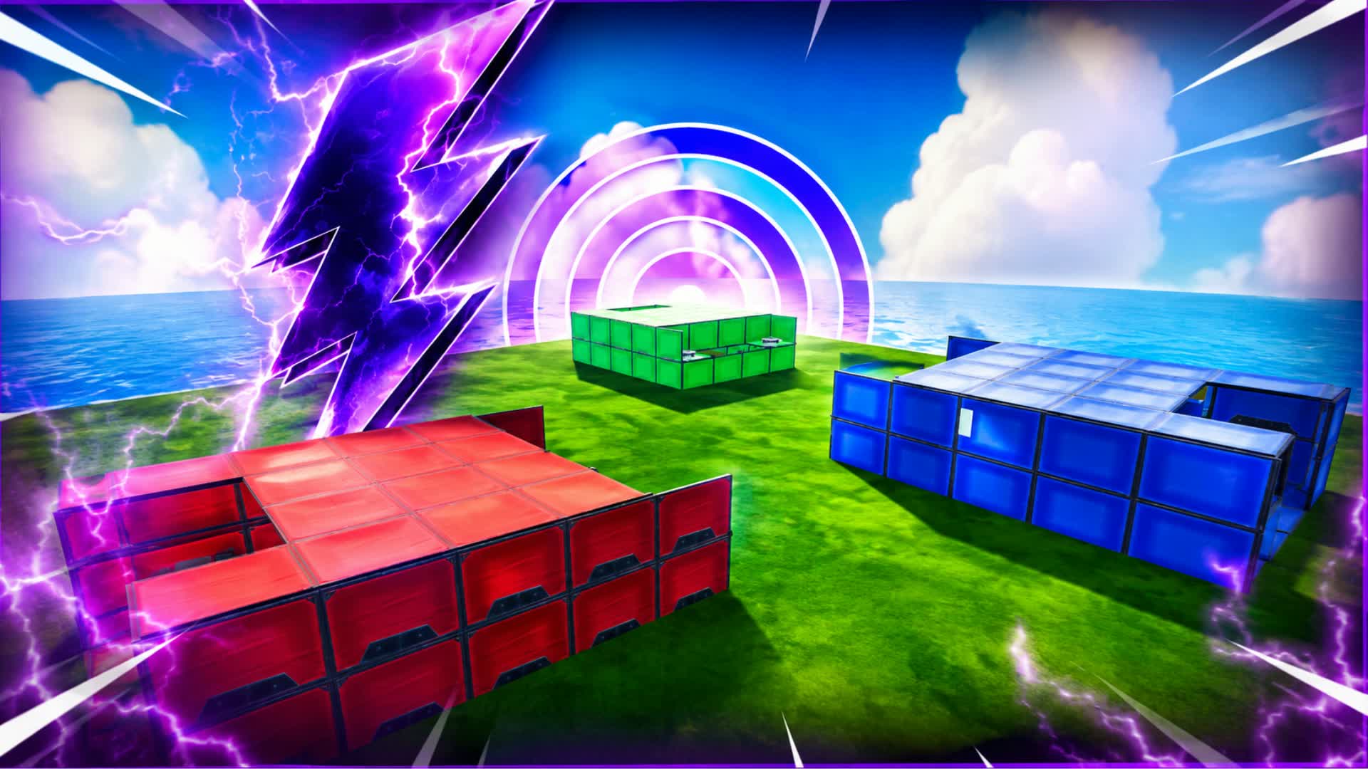 MINI GOATED ZONE WARS!!! — Fortnite Creative map