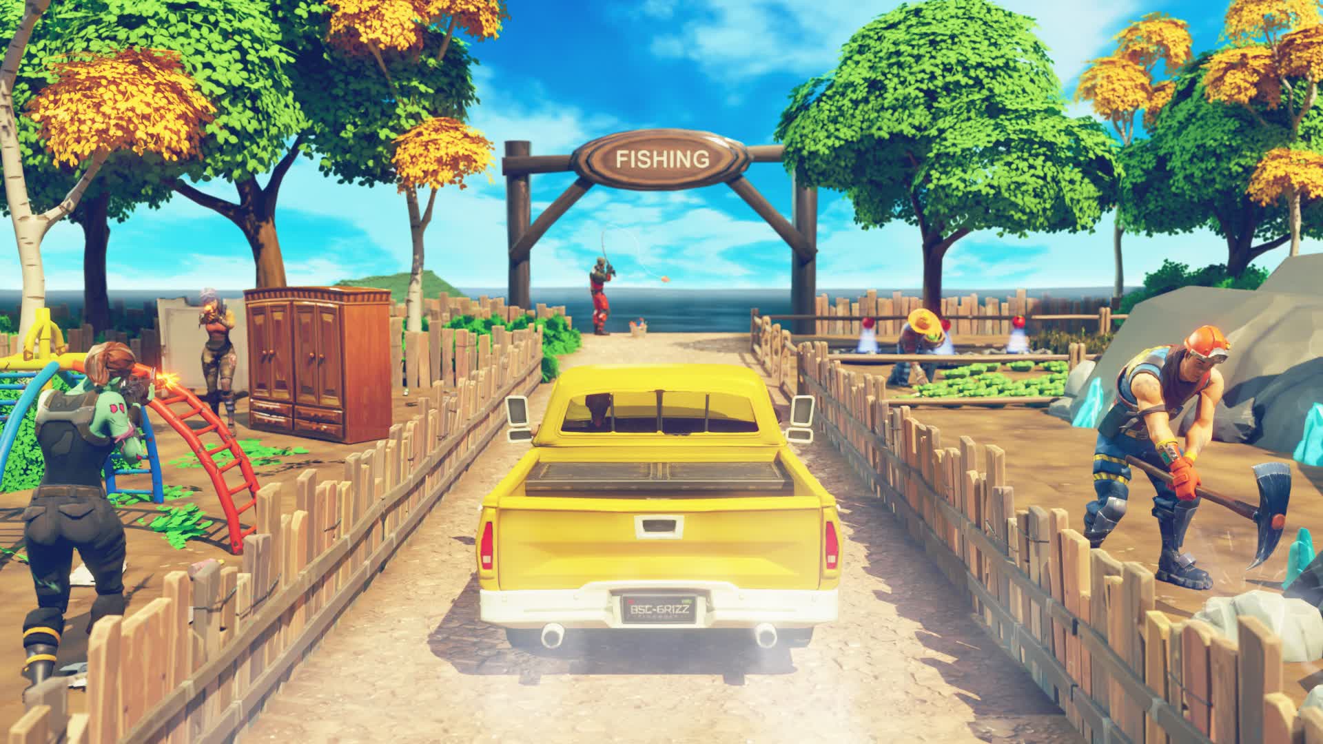 VILLAGE OPEN WORLD🌿 — Fortnite Creative map