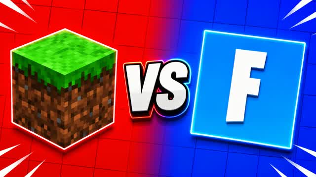 RED VS BLUE HUGE NUKES!! — Fortnite Creative map