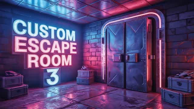 CUSTOM ESCAPE ROOM 3 — Fortnite Creative map