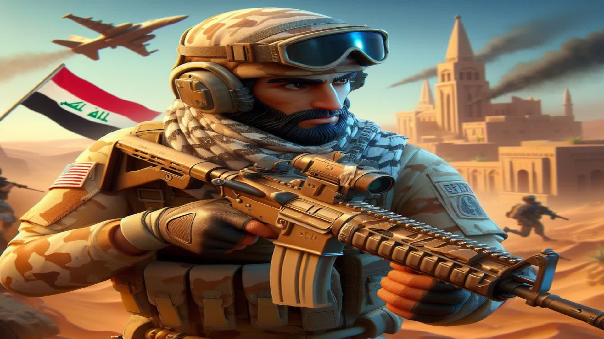 Iraq Zone Wars ๐ฎ๐ถ๐บ๐ธุนุฑุงู ู
ูุทูุฉ ุงูุญุฑูุจ โ Fortnite Creative map