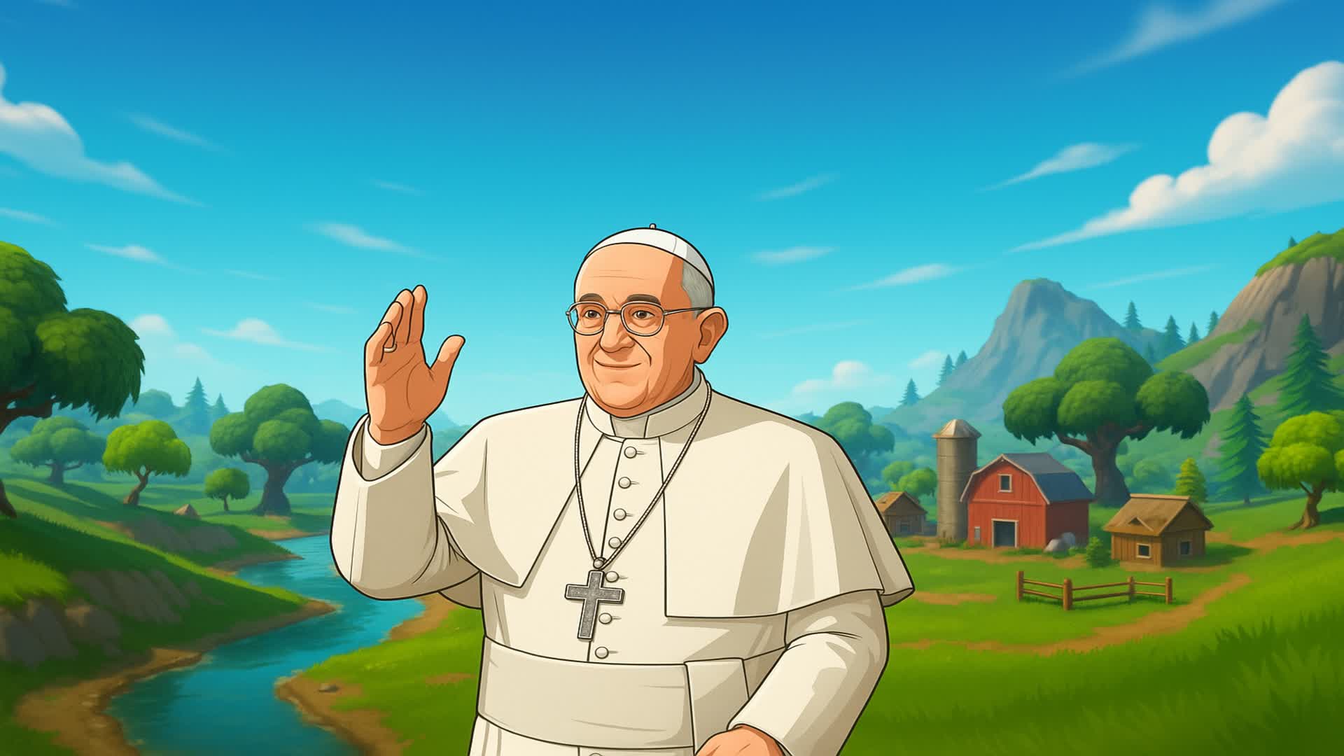 POPE FRANCIS FREE FOR ALL PAPA FRANCISCO — Fortnite Creative map