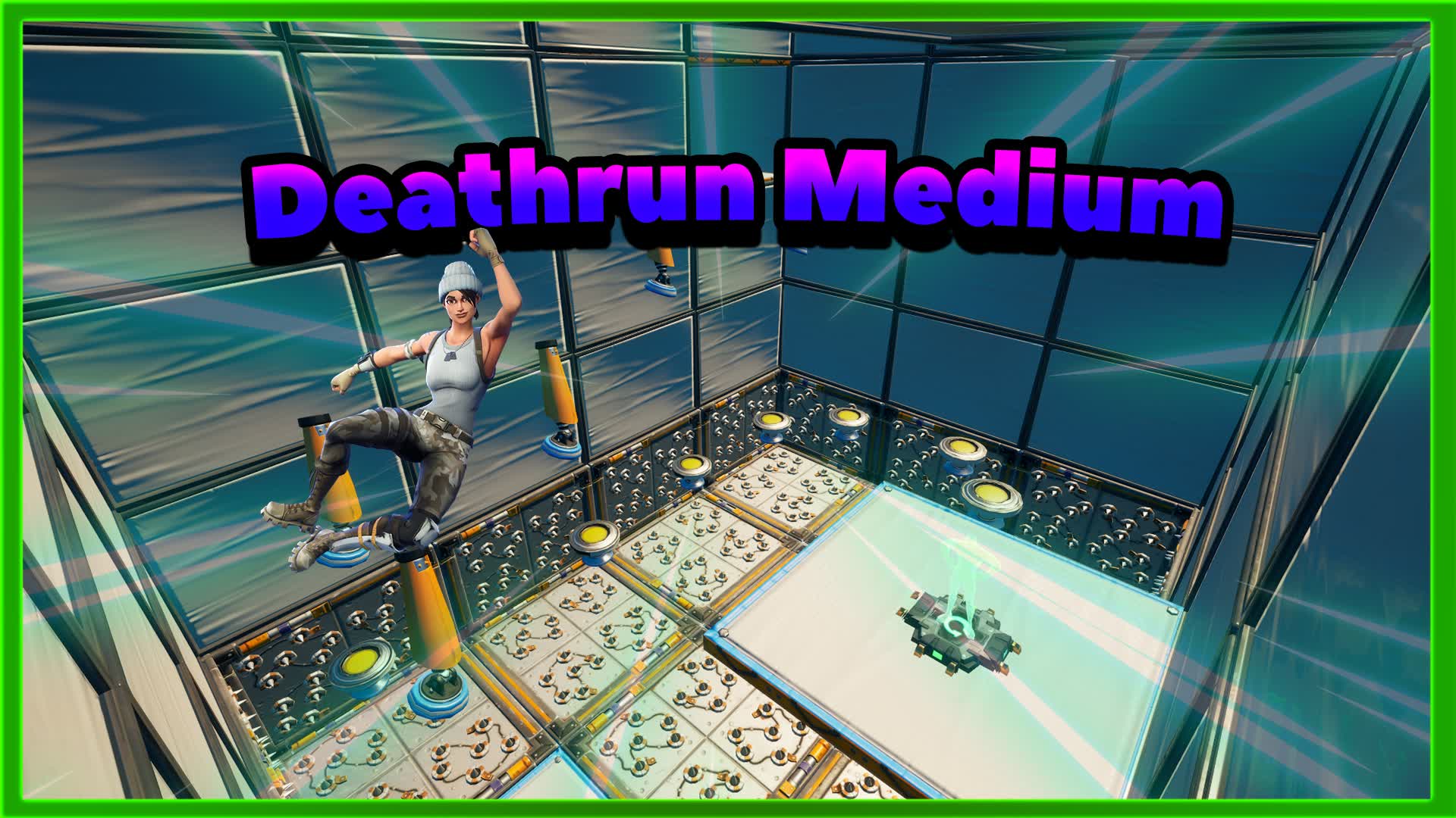 Medium deathrun ⭐ — Fortnite Creative map