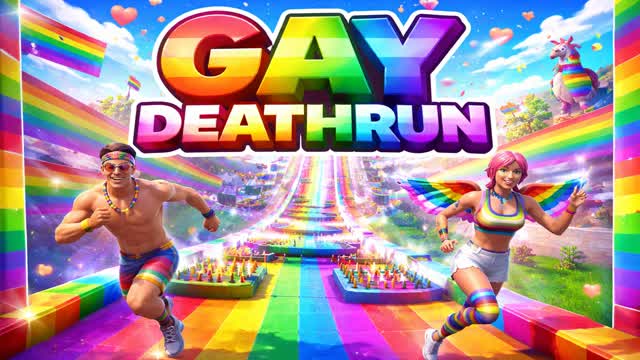 Gay Deathrun — Fortnite Creative map