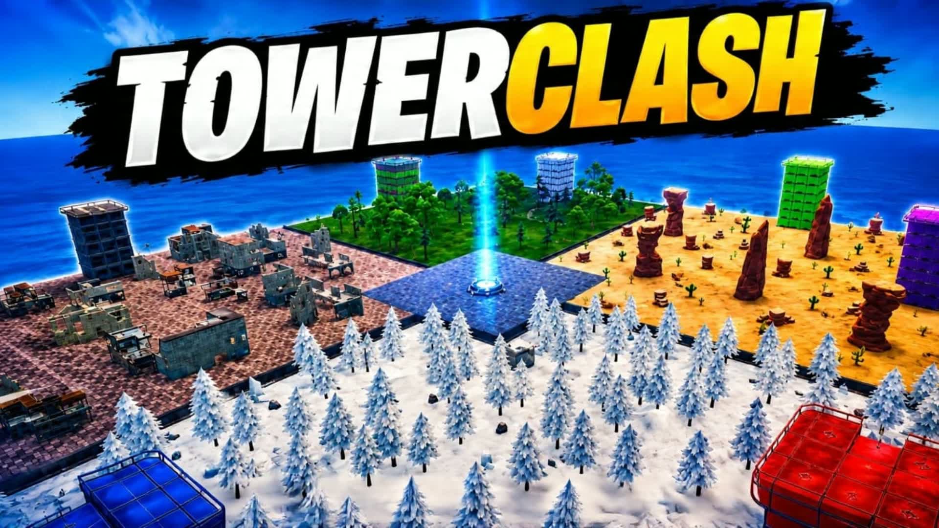 TOWERCLASH — Fortnite Creative map