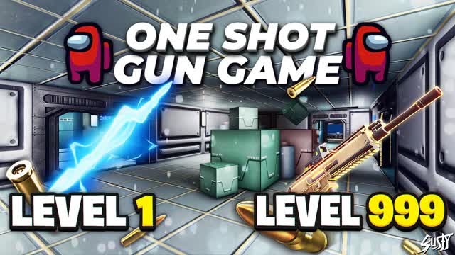 AMONG US GUN GAME ONE SHOT β Fortnite Creative map