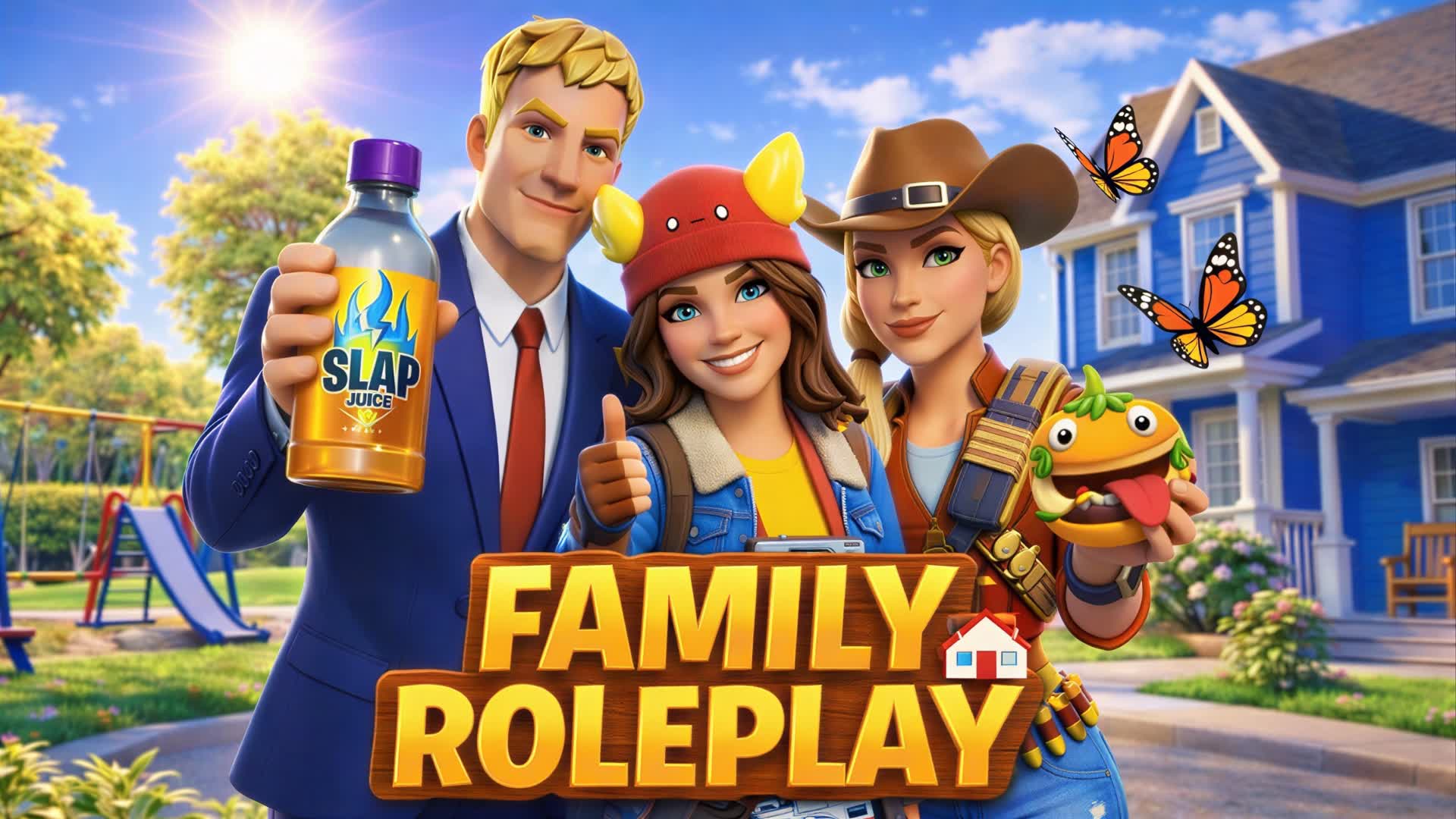 FAMILY ROLEPLAY โ Fortnite Creative map