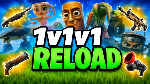 ULTIMATE BRAINROT RELOAD 1V1V1 โ Fortnite Creative map