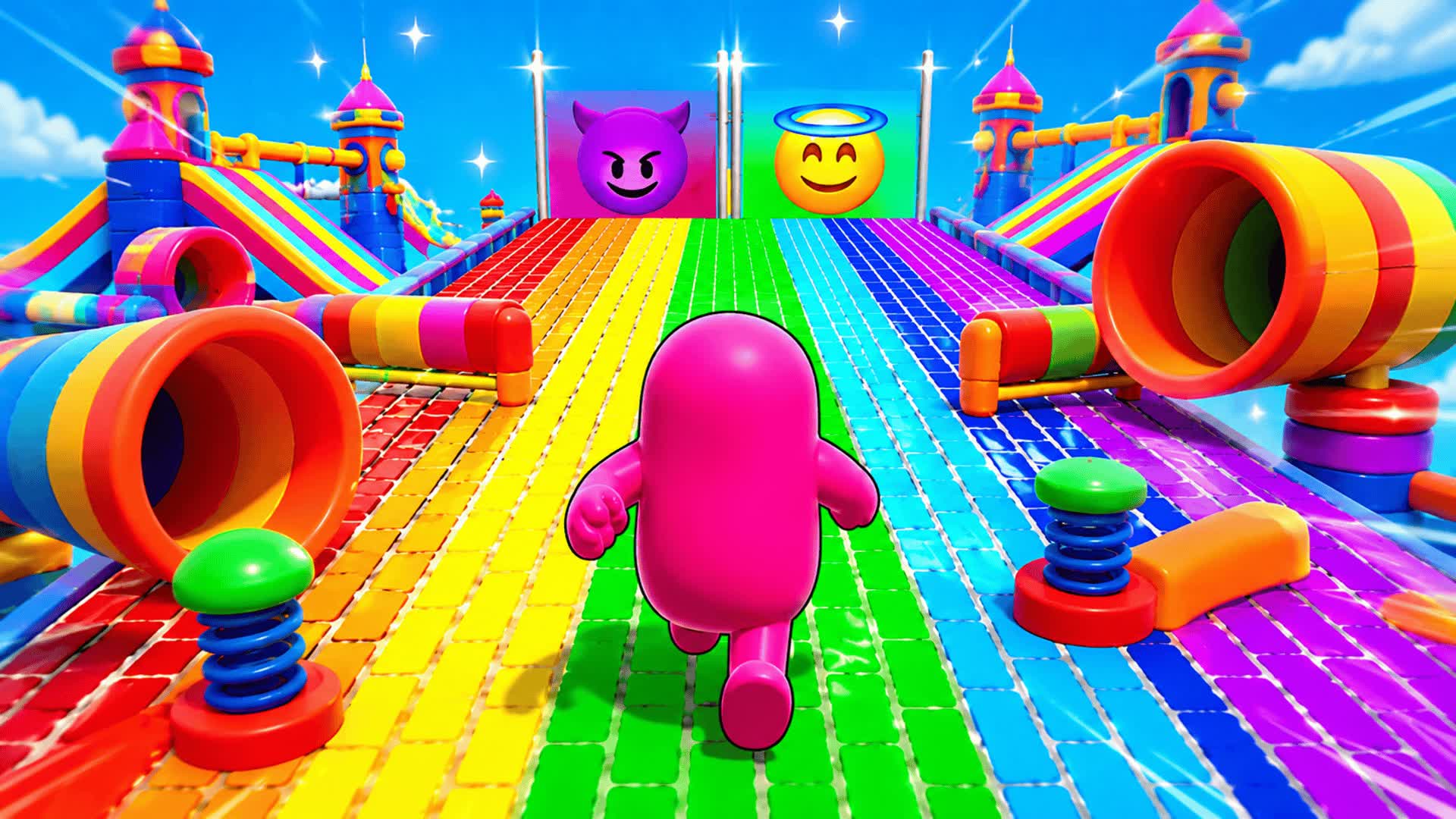 🌈+ OBBY PARKOUR — Fortnite Creative map