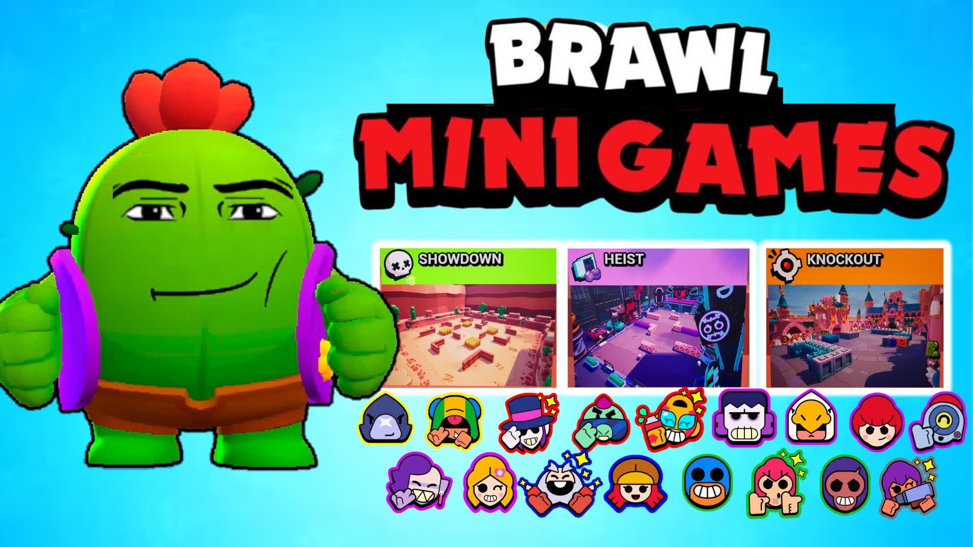 Brawl Minigames — Fortnite Creative map