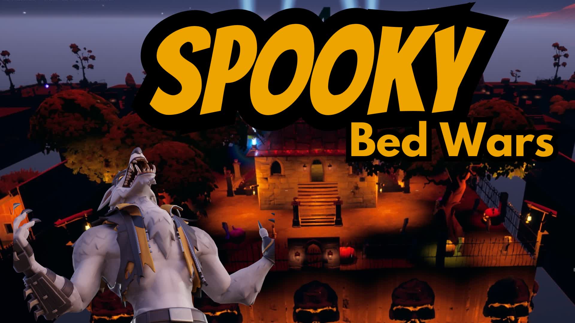 Spooky Bed Wars — Fortnite Creative map