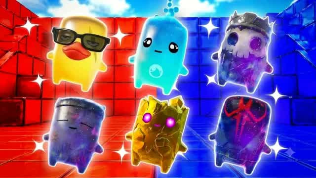 red vs blue wadhjaw — Fortnite Creative map