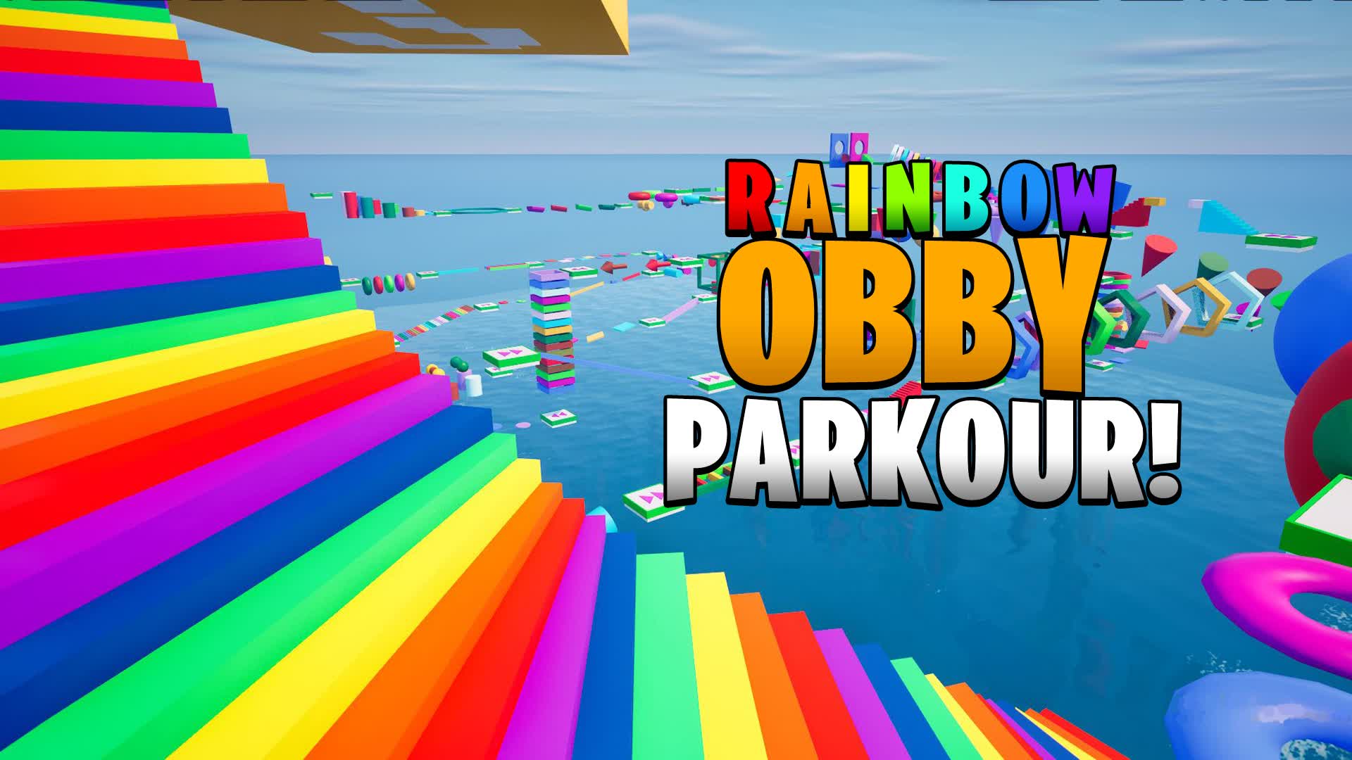 CRAZY OBBY PARKOUR! ⭐ — Fortnite Creative map