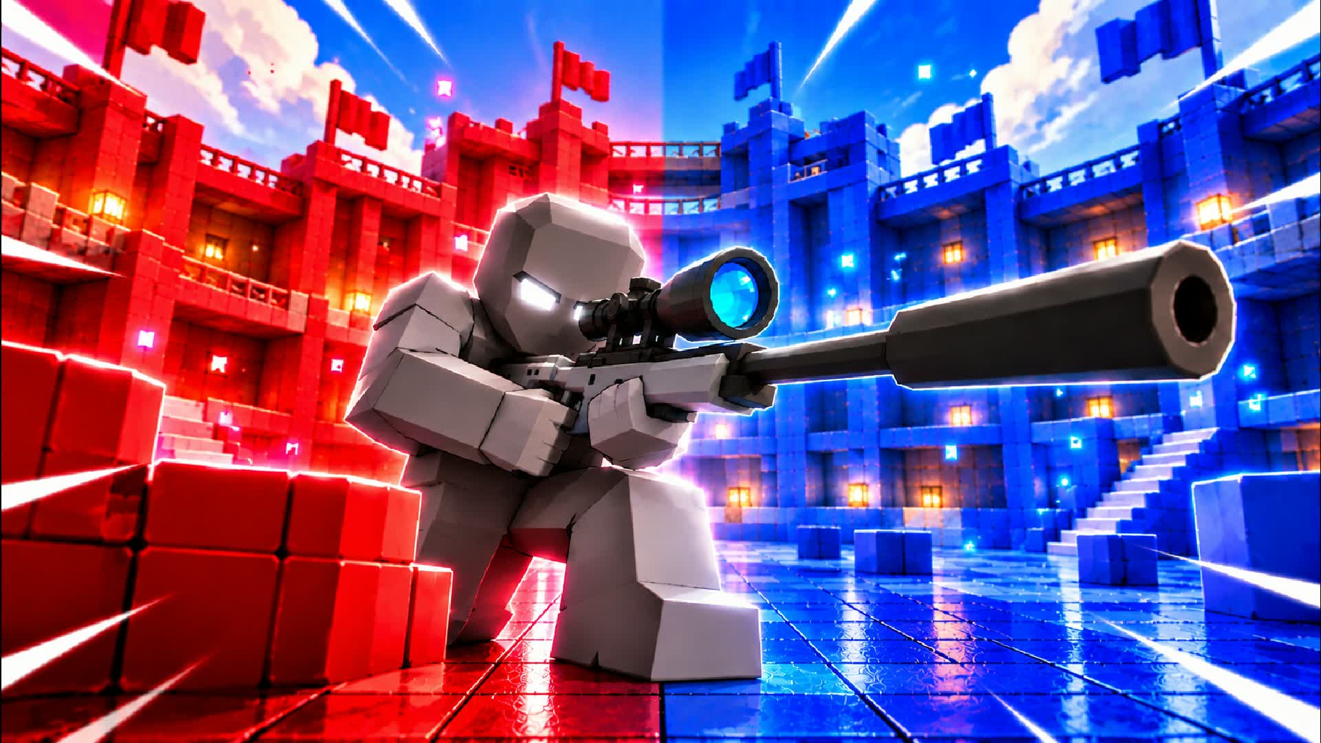RED VS BLUE π΄π΅ RONNY DIT β Fortnite Creative map