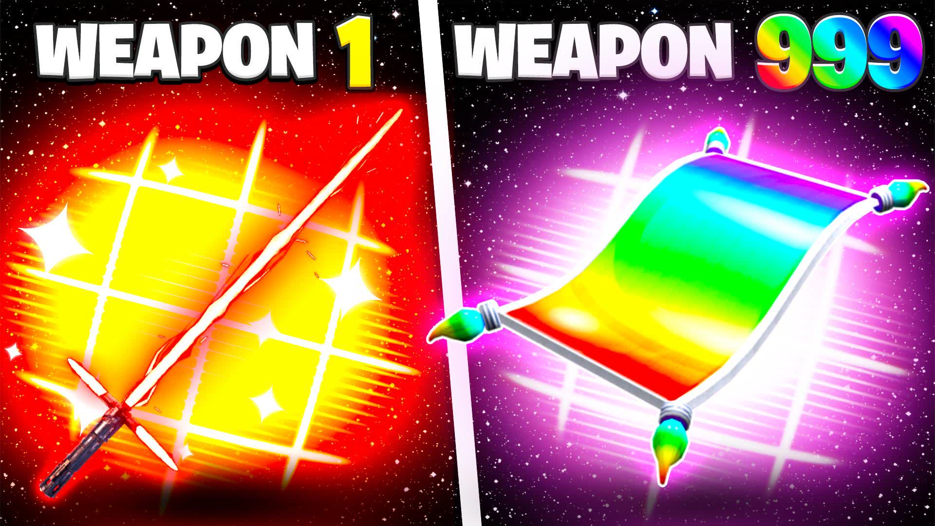 ⭐ STAR WARS GUN GAME ⭐ CRAZY ONE SHOT — Fortnite Creative map