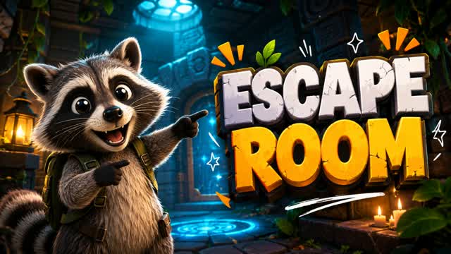 🌿 WILD ESCAPE ROOM — Fortnite Creative map