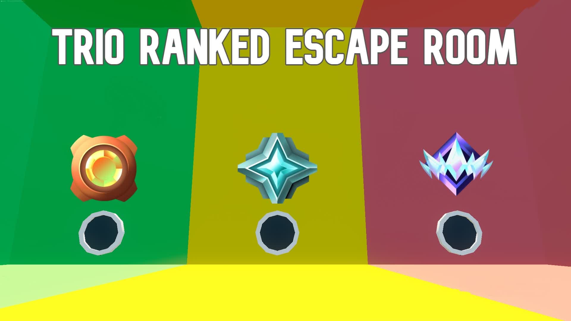 Ranked Trio Escape room β Fortnite Creative map