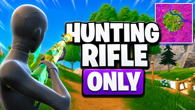 HUNTING RIFLE ENDGAME π― β Fortnite Creative map