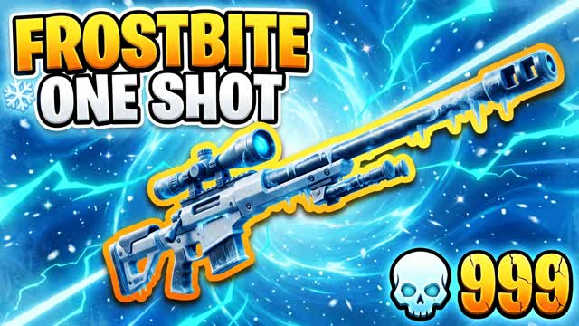 FROSTBITE ONE SHOT GUN GAME โ Fortnite Creative map