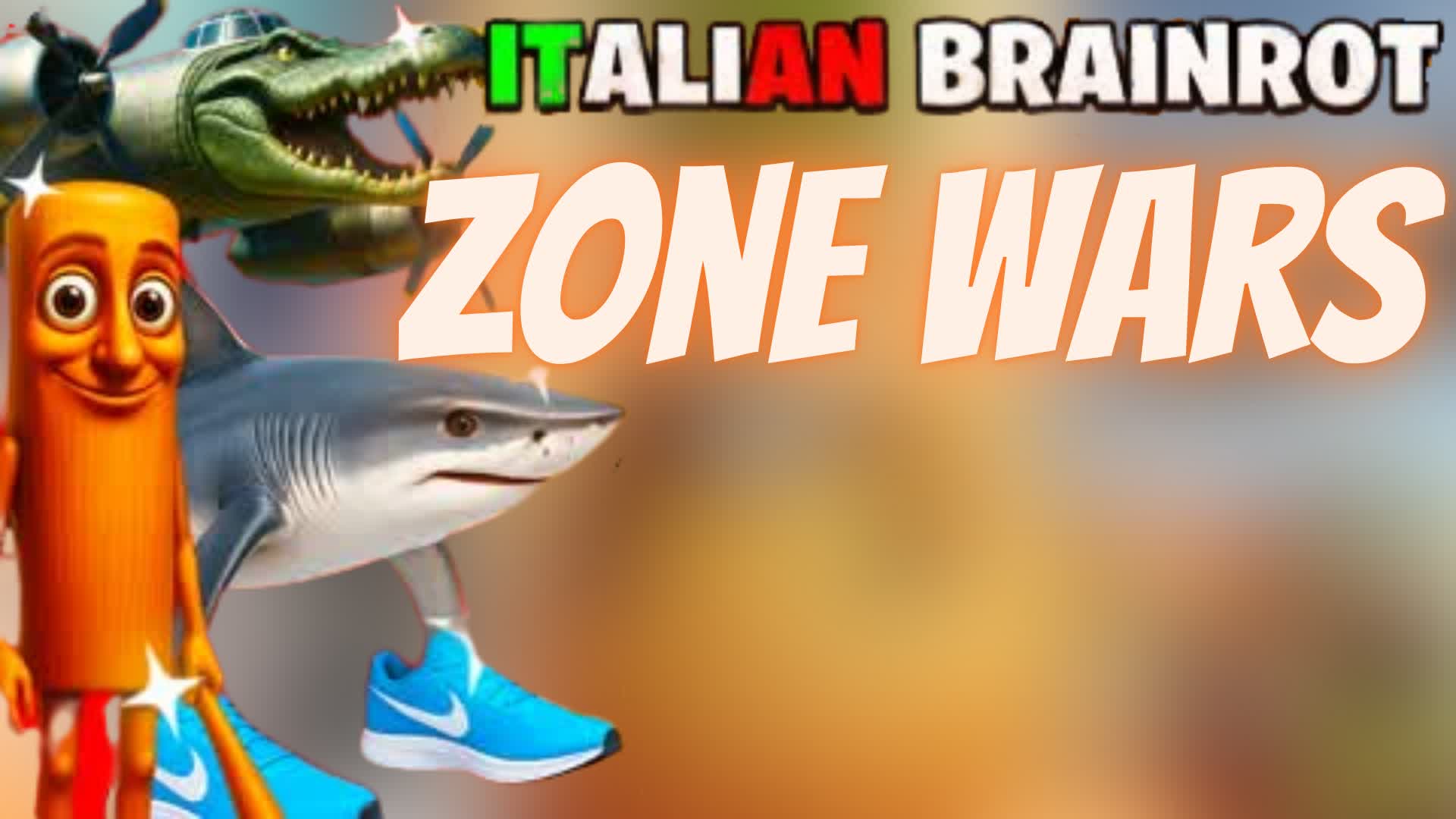 ITALIAN BRAINROT ZONE WARS — Fortnite Creative map