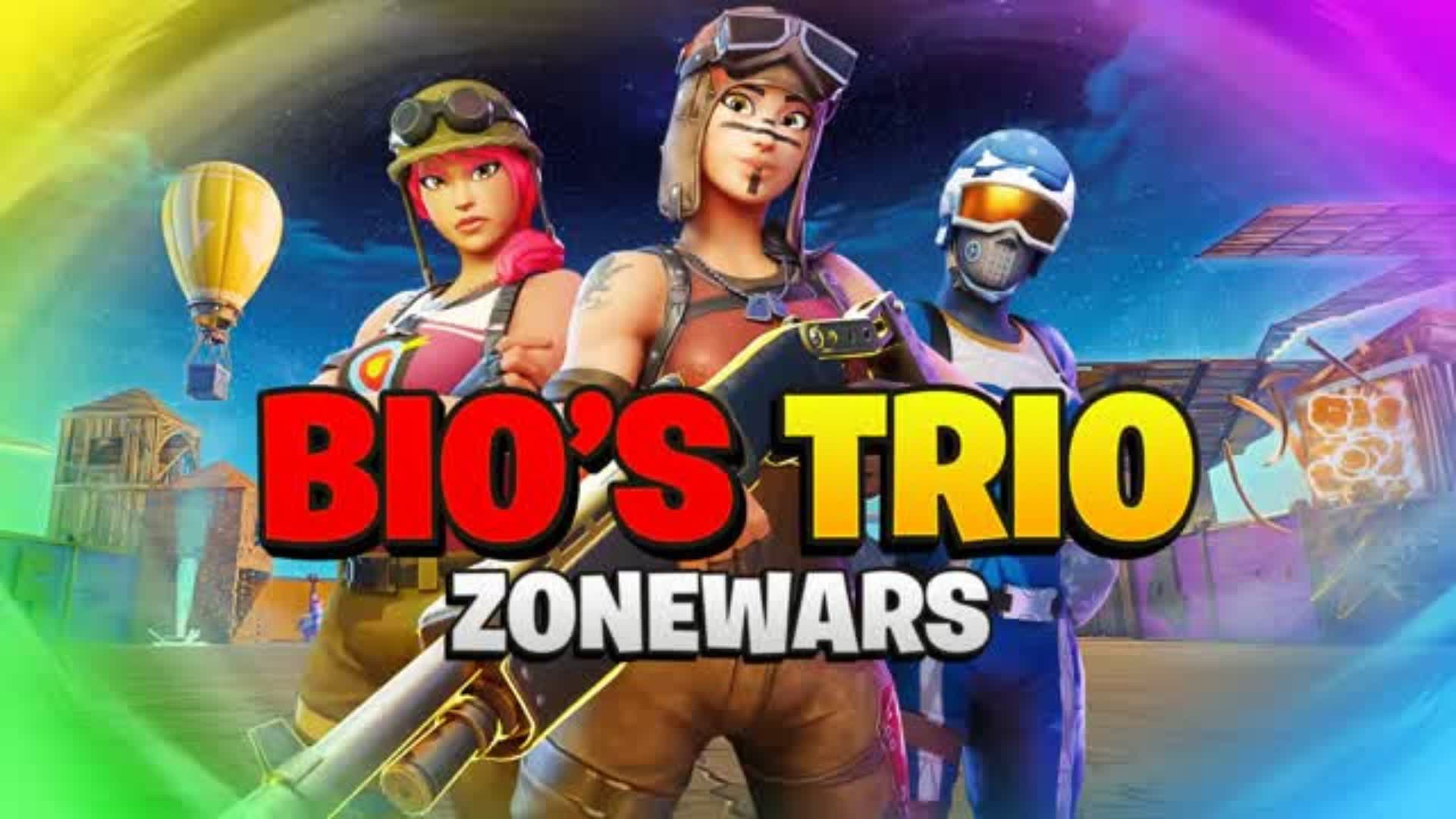 💖BIOS TRIO - ZONE WARS🌀 — Fortnite Creative map