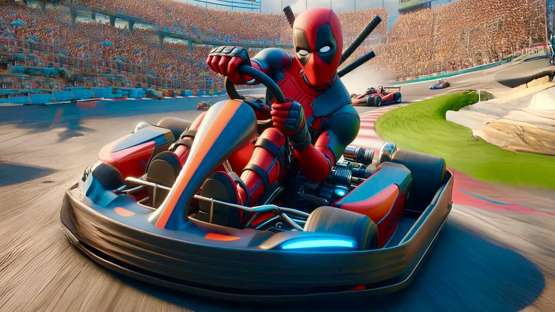 DEADPOOL RACE β Fortnite Creative map